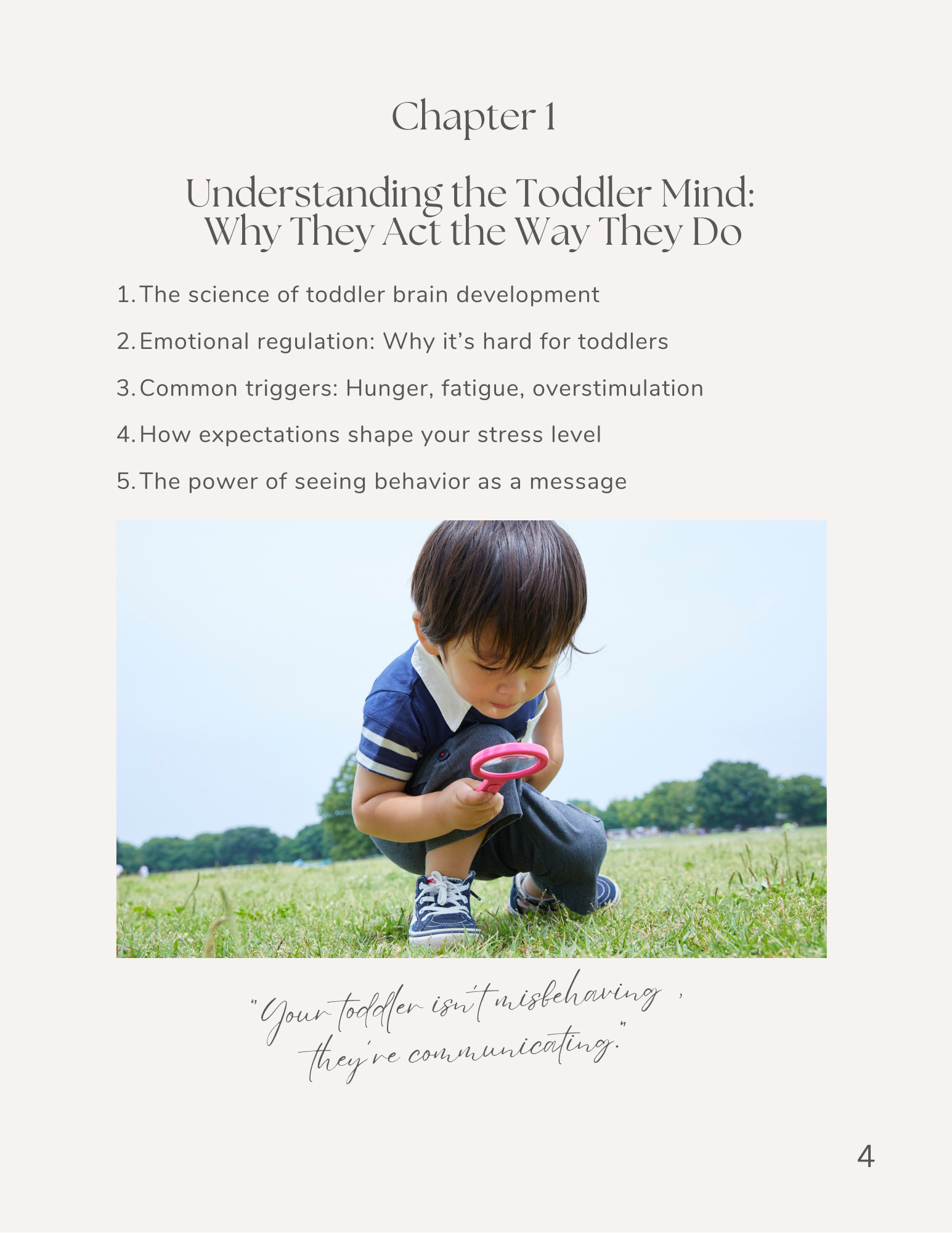 Navigating Toddler Behavior