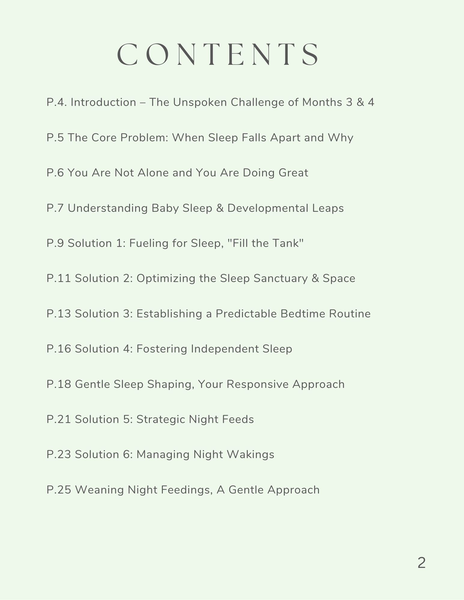 Baby Sleep Solutions Guide