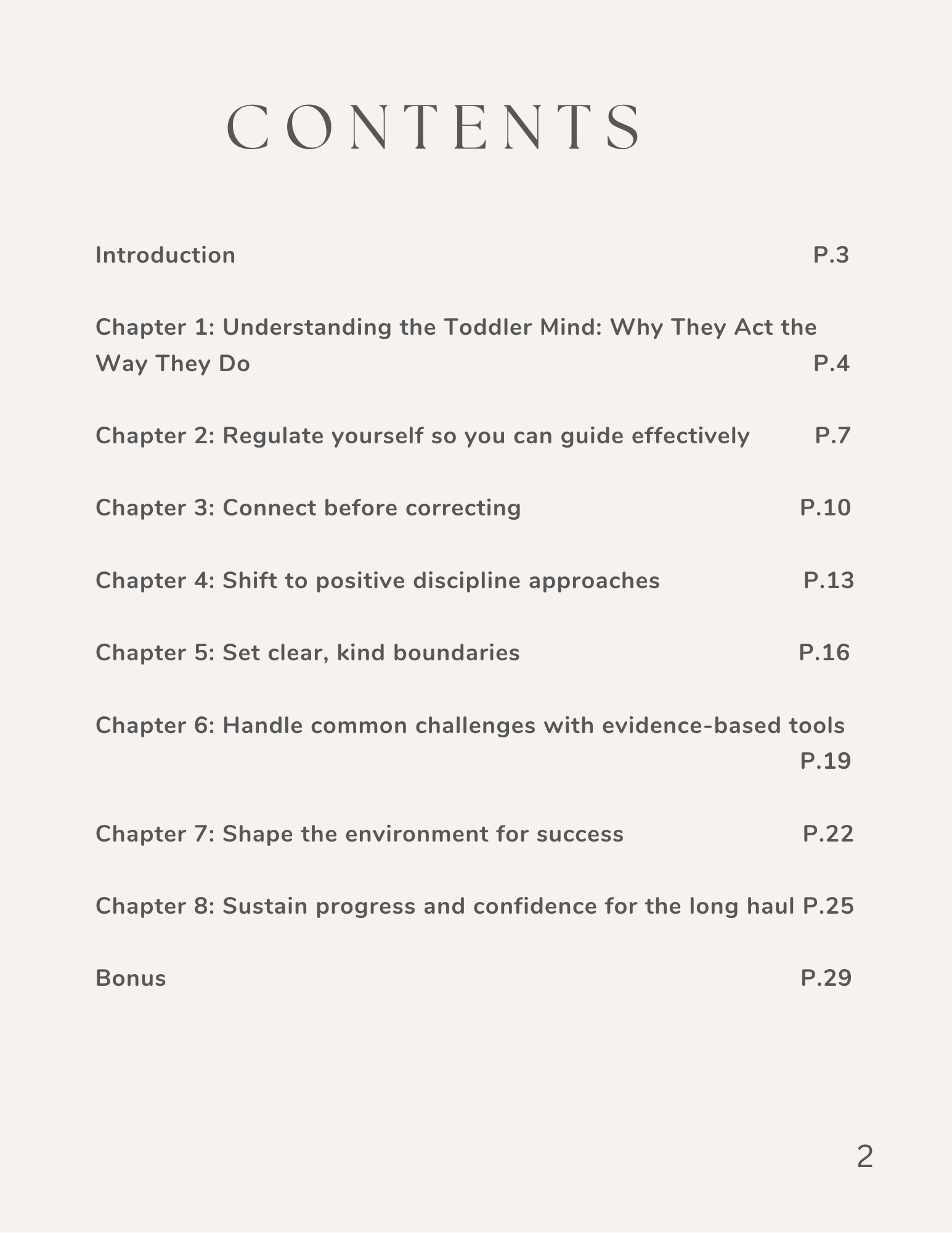 Navigating Toddler Behavior