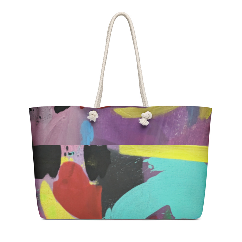 Oversized weekender bag