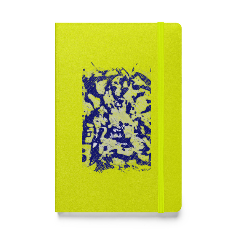 Lime Green Artistic Notebook