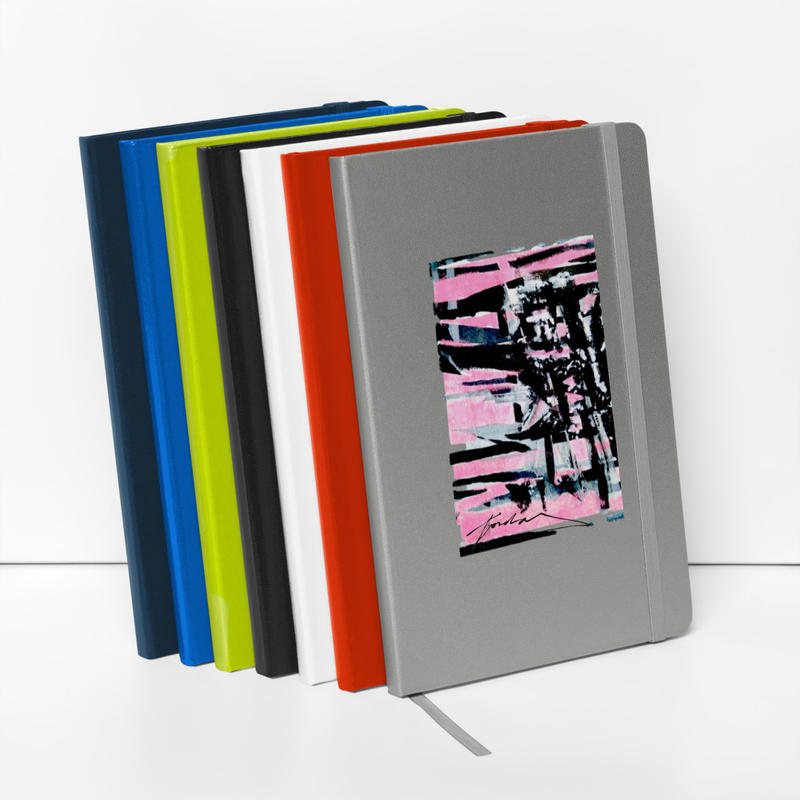 Hardcover bound notebook