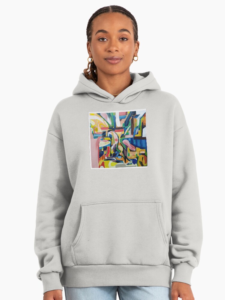 Abstract Art Print Hoodie