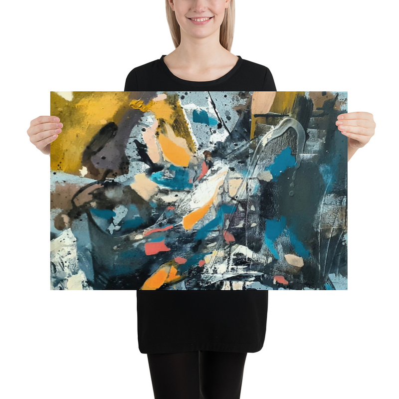 Photo paper poster