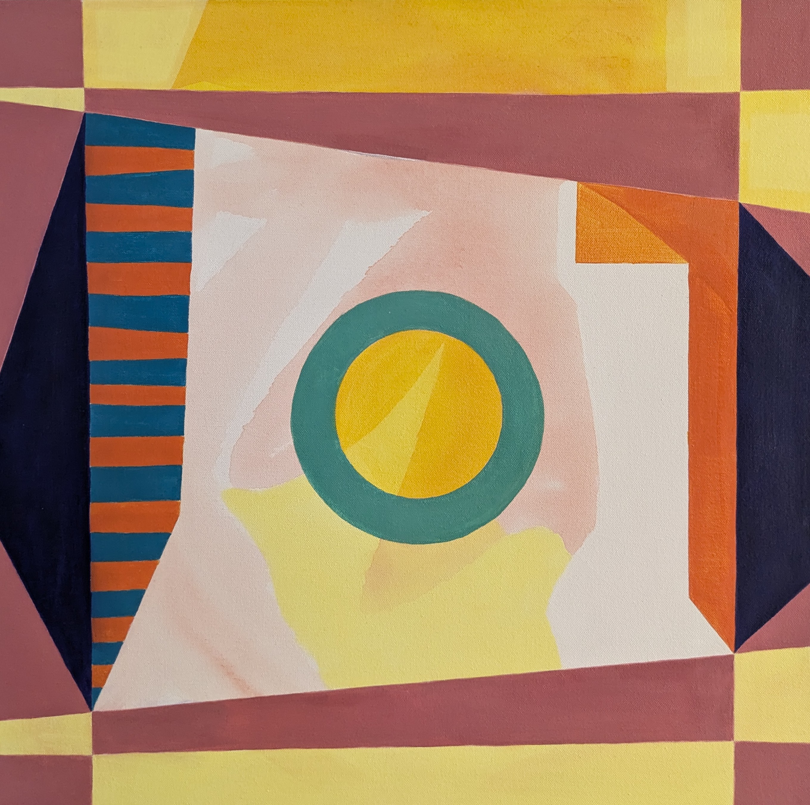 Geometric Abstract Canvas Art