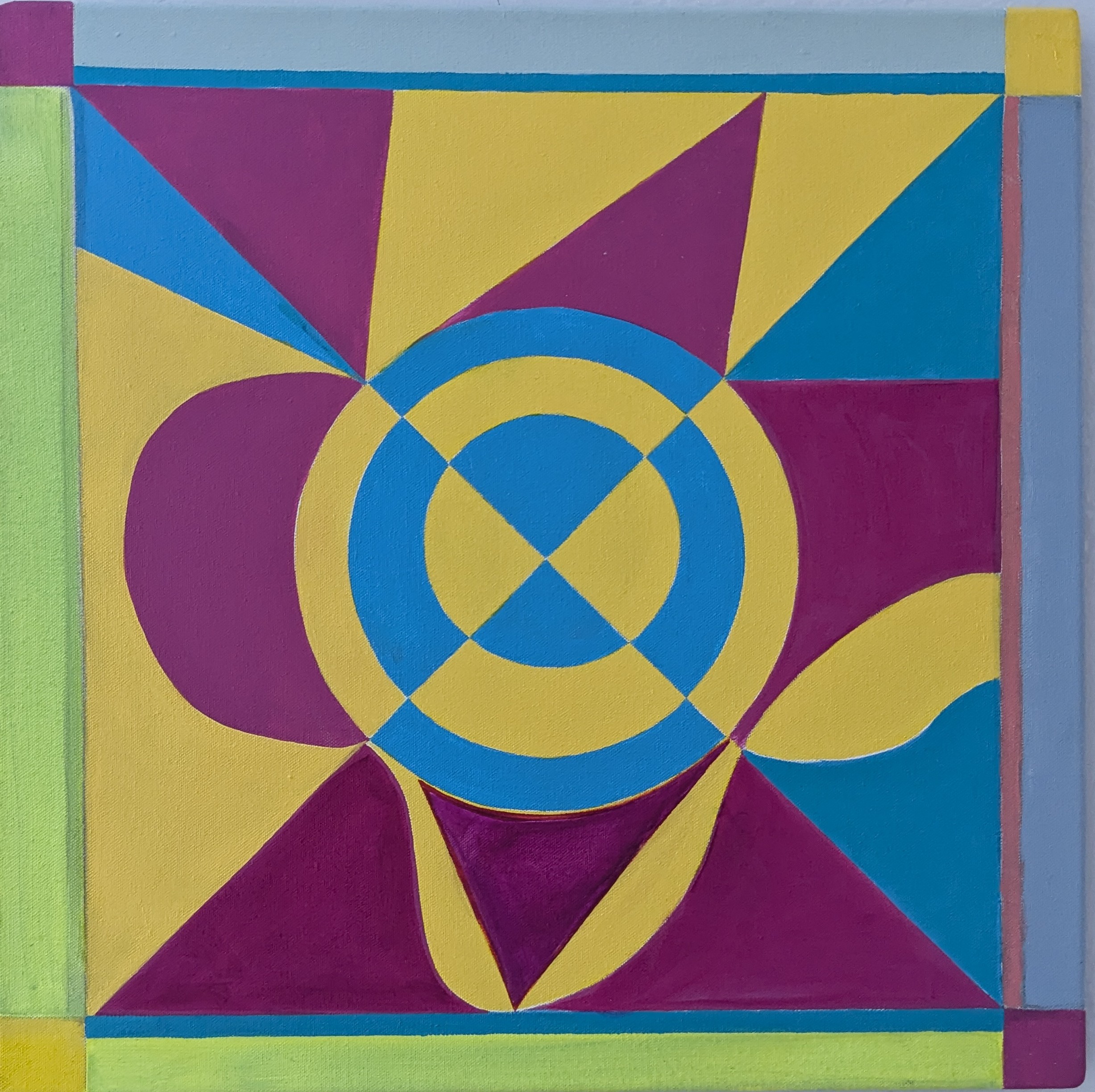 Geometric Abstract Canvas