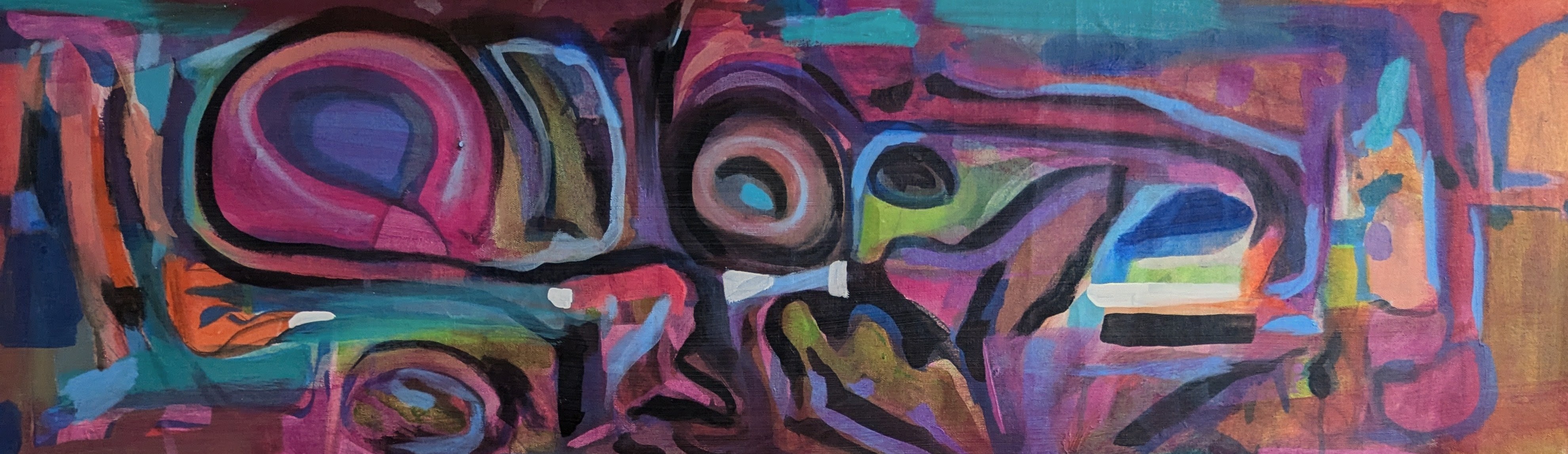 Vibrant Abstract Canvas