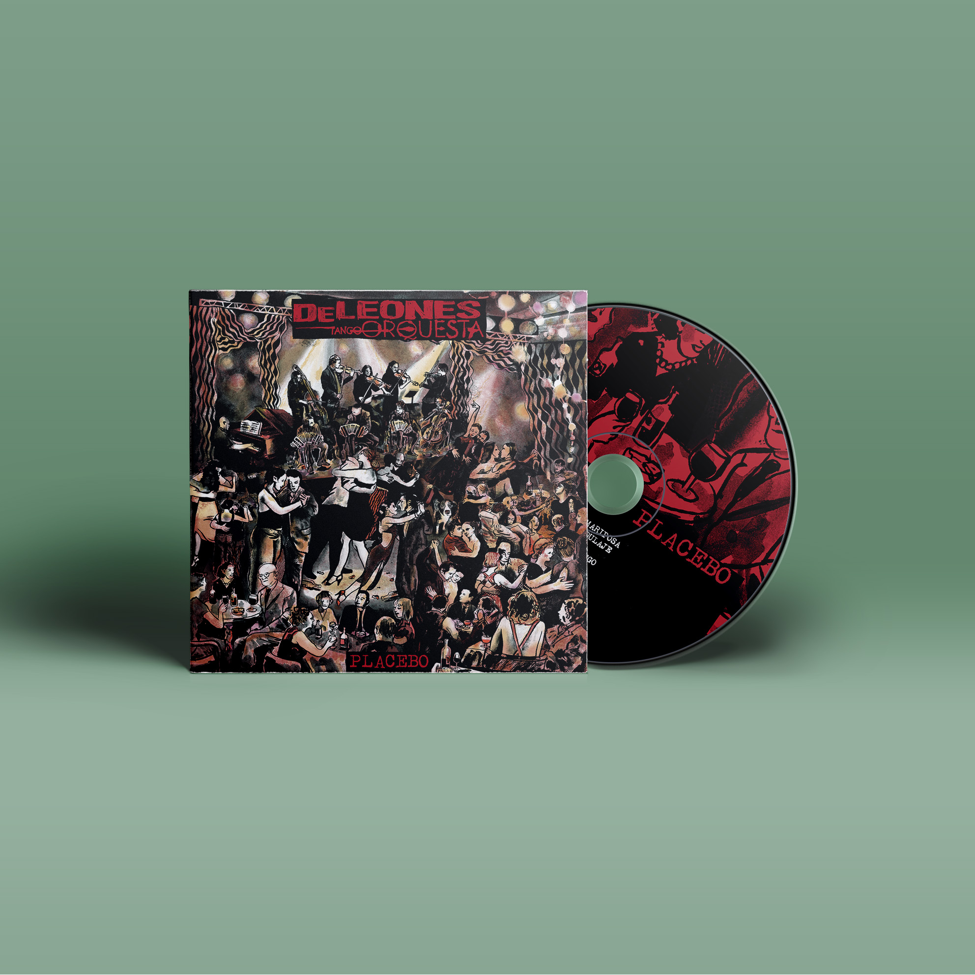 DeLeones Tango Orquesta - Placebo CD