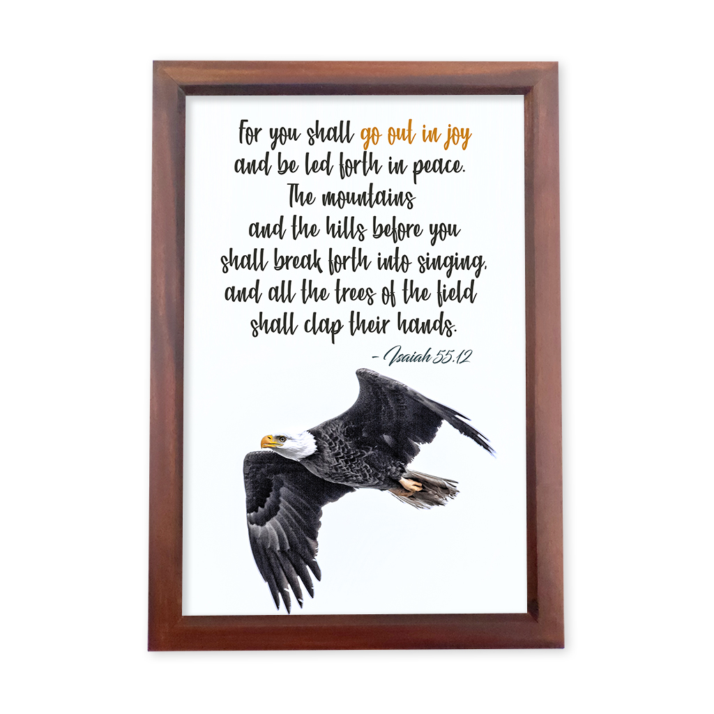 You shall go out in joy