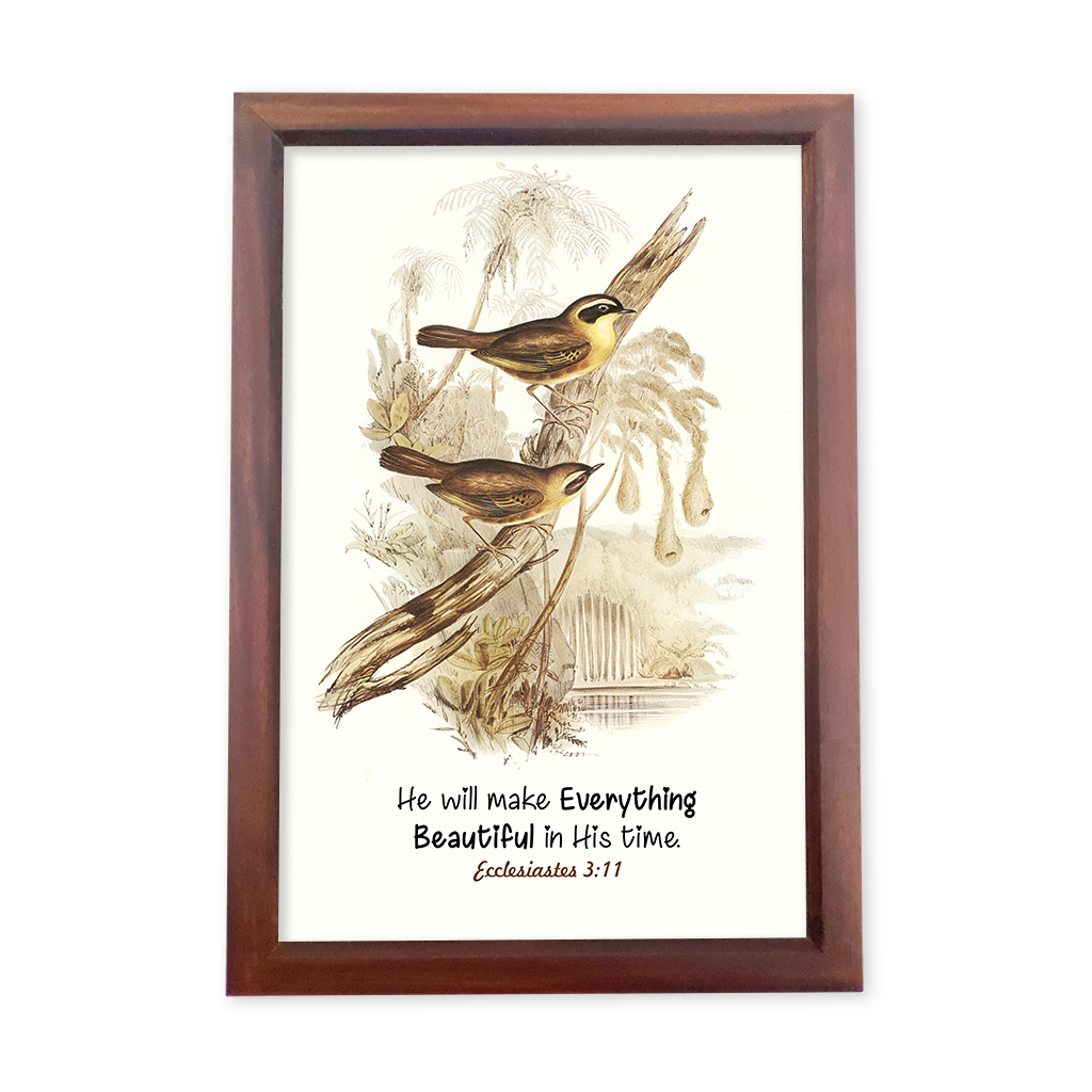 He will make everything beautiful - birds