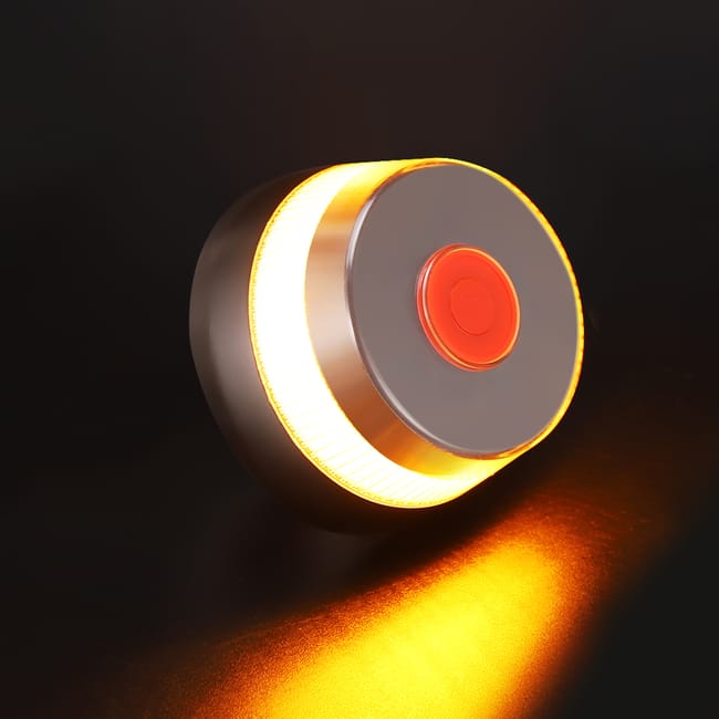 Luz de emergencia V16 conectada