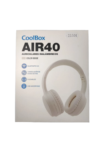 Auriculares inalámbricos CoolBox AIR40
