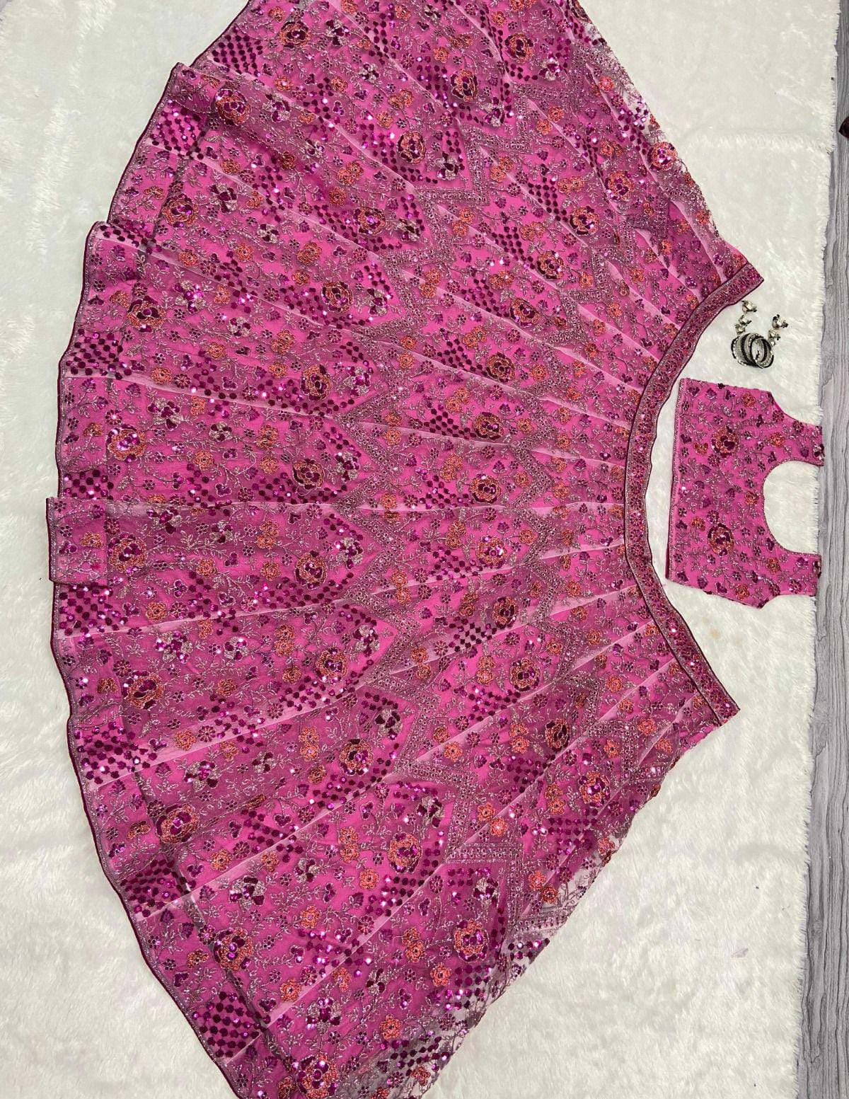 Fairytale soft blush lehnga