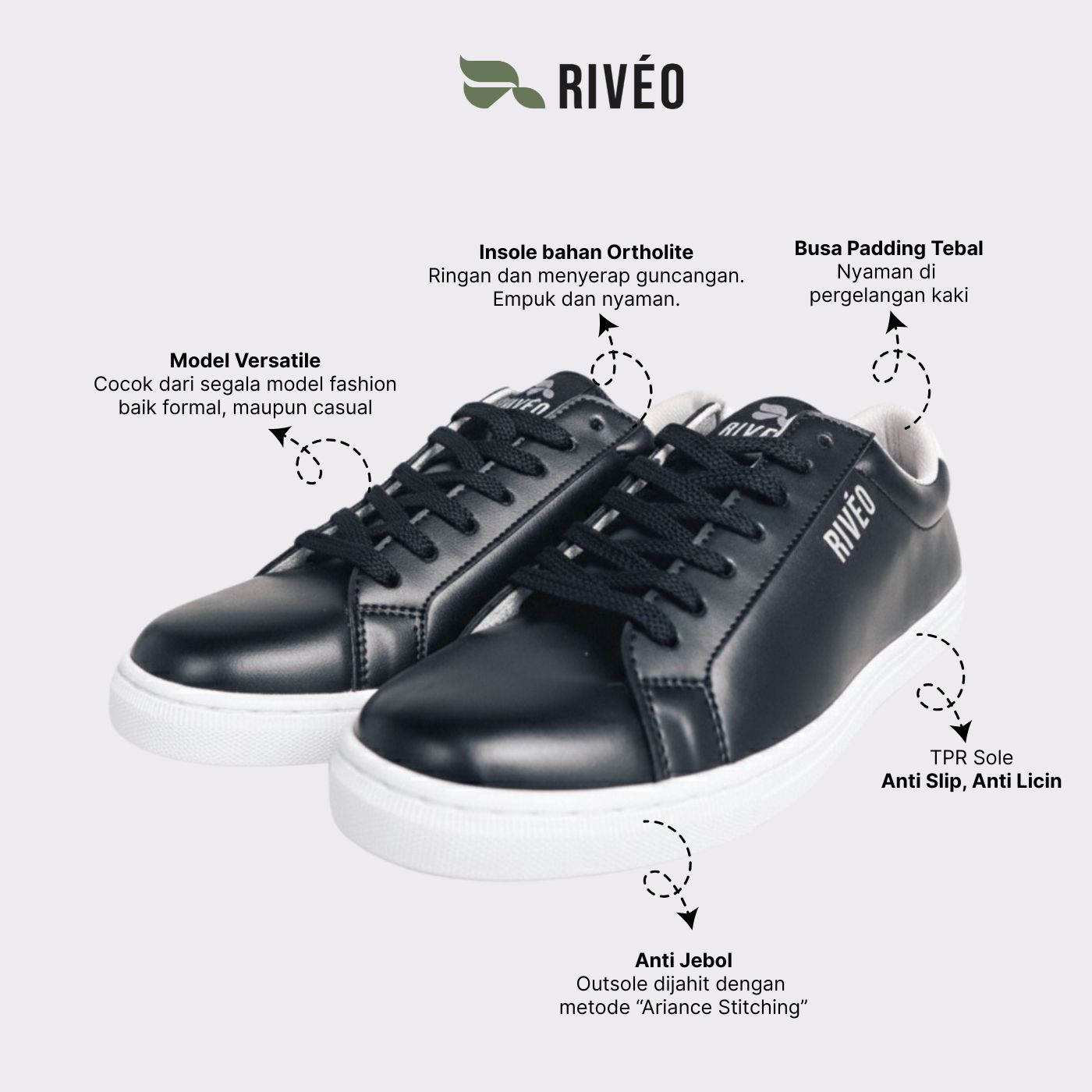  RIVÉO Classic Eco Series - Contrast Black