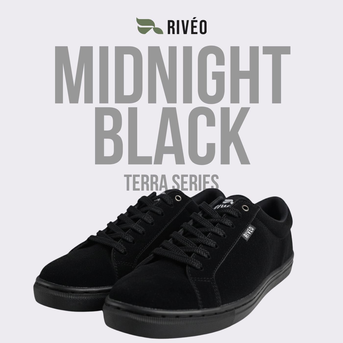  RIVÉO Terra Suede Series - Midnight Black