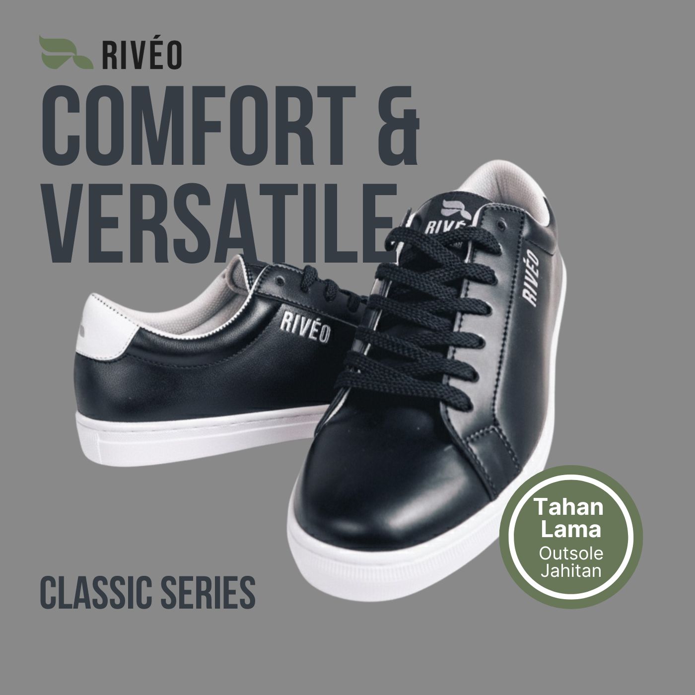  RIVÉO Classic Eco Series - Contrast Black