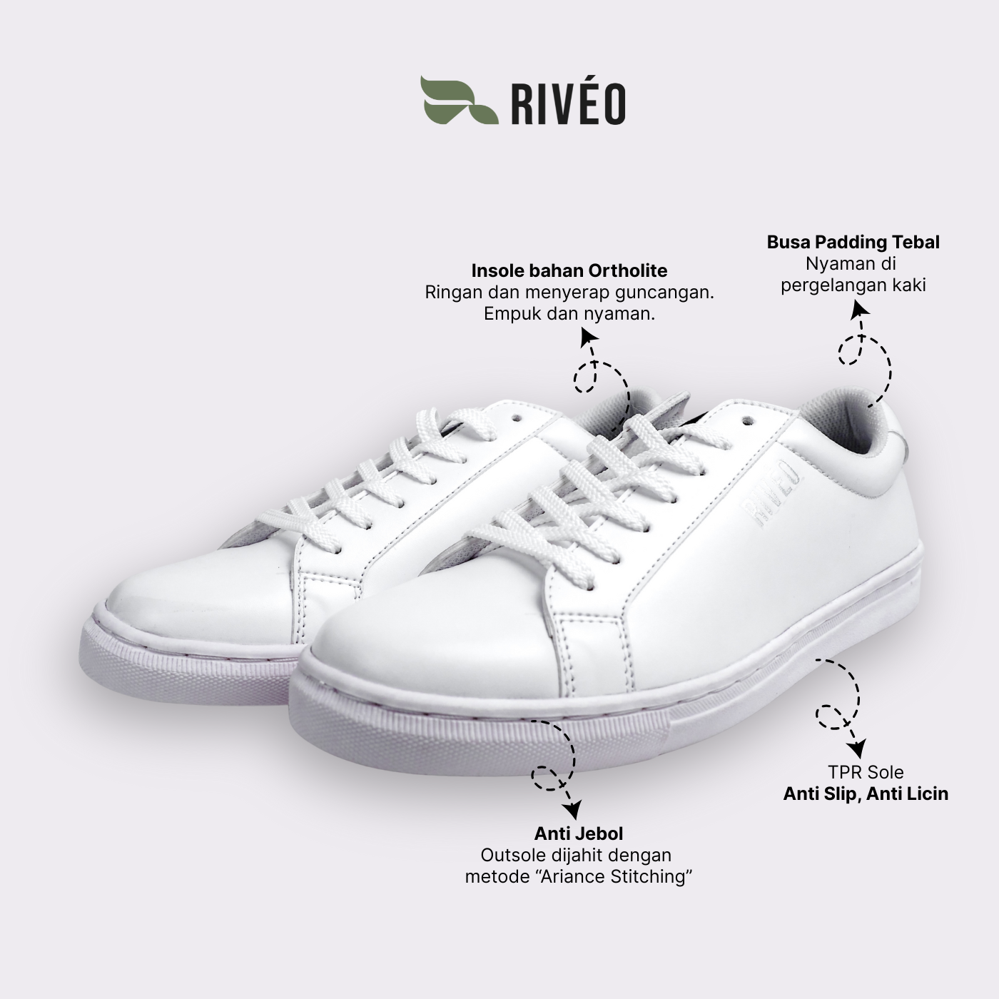  RIVÉO Classic Eco Series - Pure White