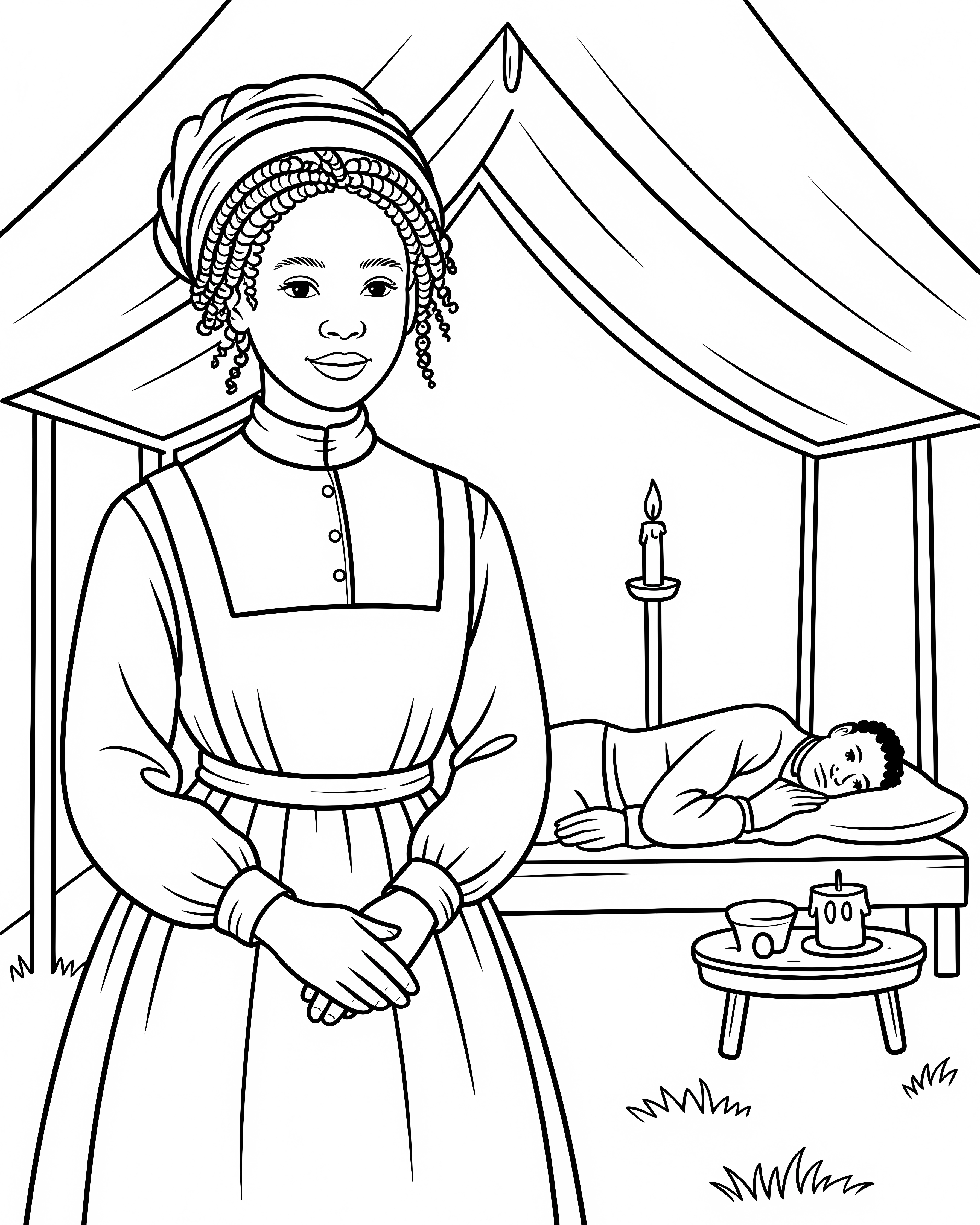 Courage in the Camp – Civil War Nurse 