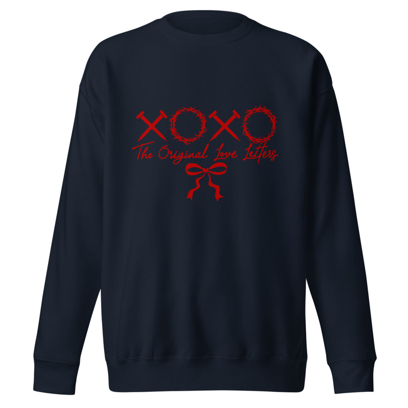XOXO The Original Love Letters - Unisex Premium Sweatshirt