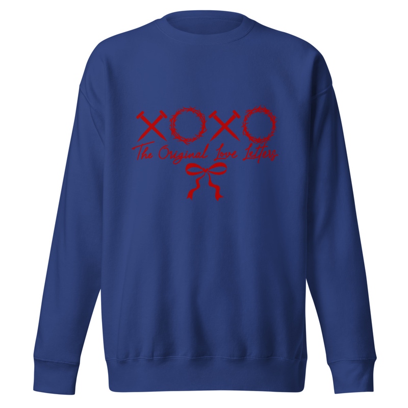 XOXO The Original Love Letters - Unisex Premium Sweatshirt