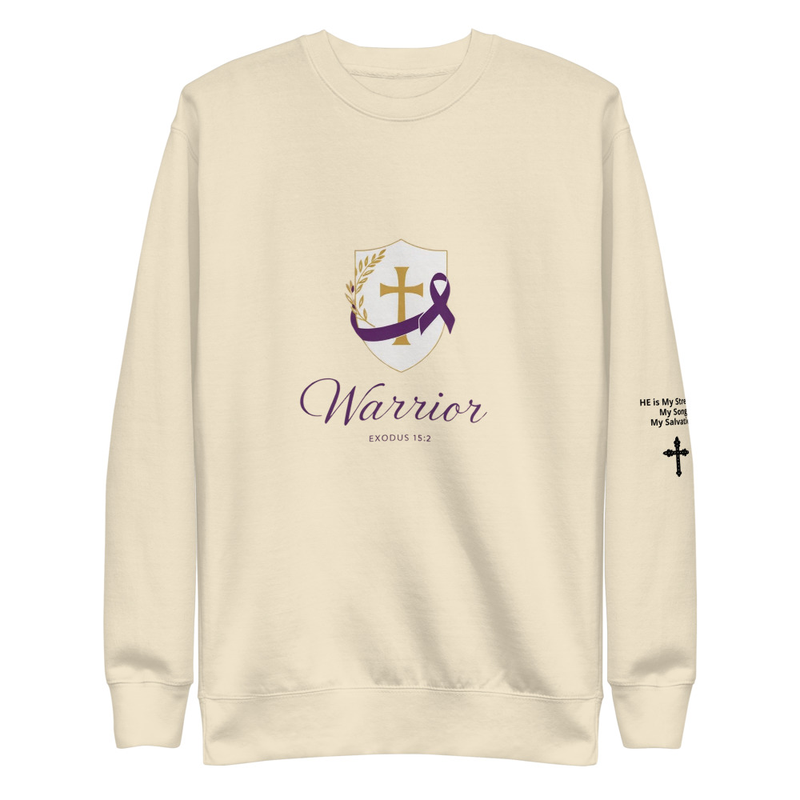 Autoimmune - HE is My Strength, My Song, My Salvation - Unisex Premium Sweatshirt