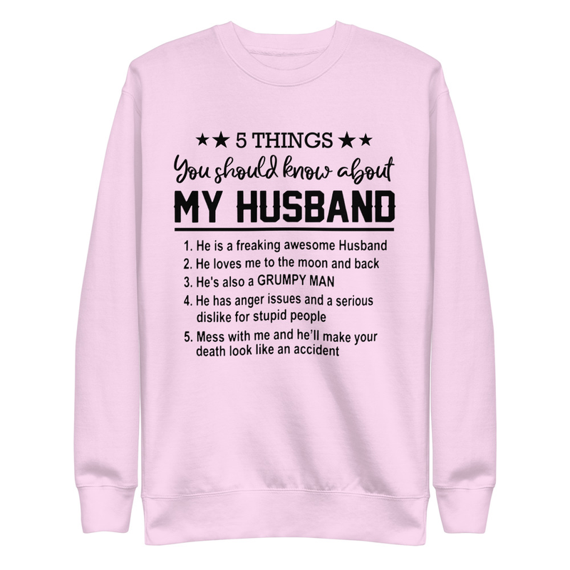 5 Things You Should Know About My Husband