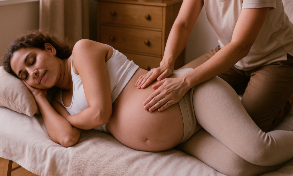 Prenatal massage. 75 mins