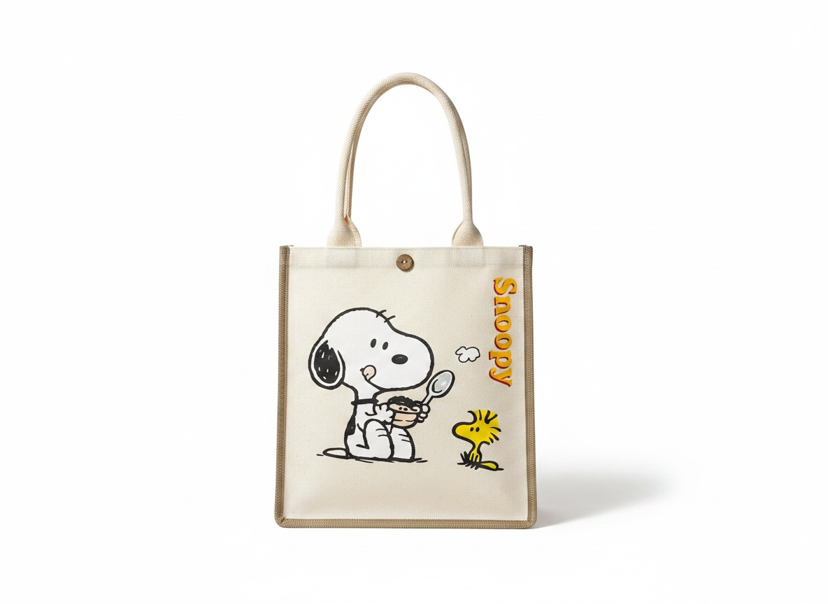 Snoopy Canvas Tote Bag