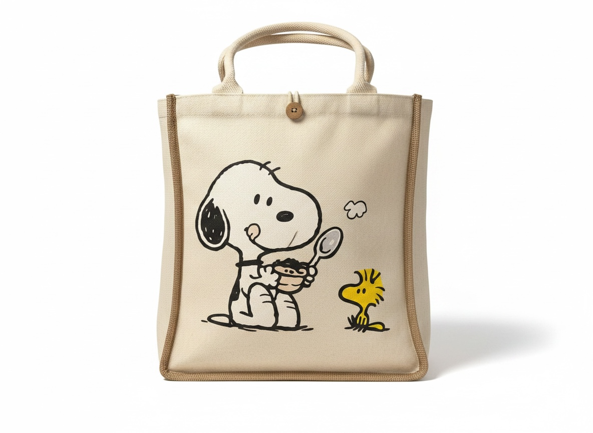Snoopy Canvas Tote Bag