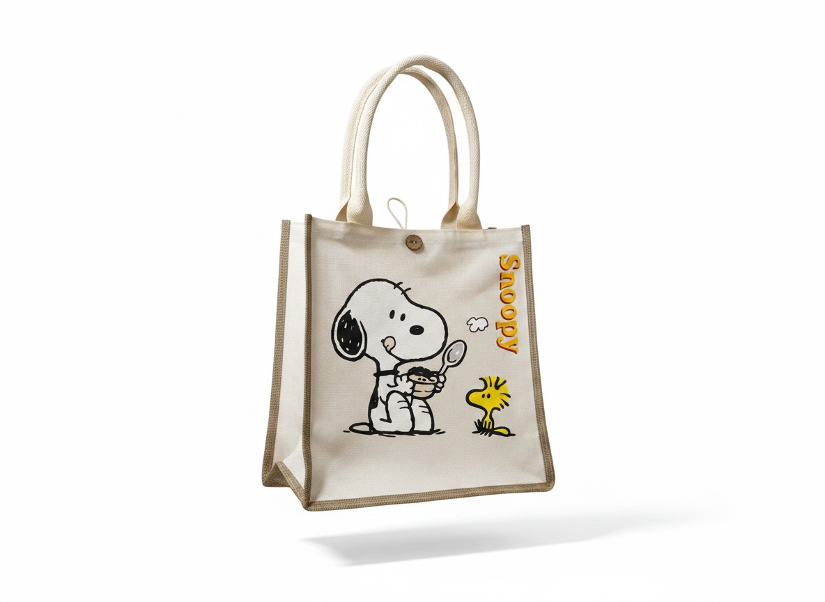 Snoopy Canvas Tote Bag