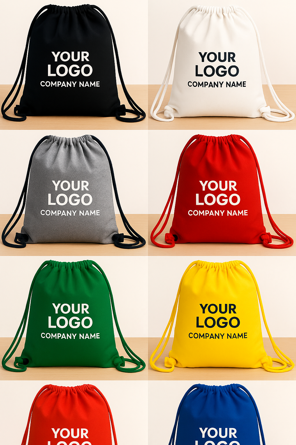 Sac à cordon personnalisable