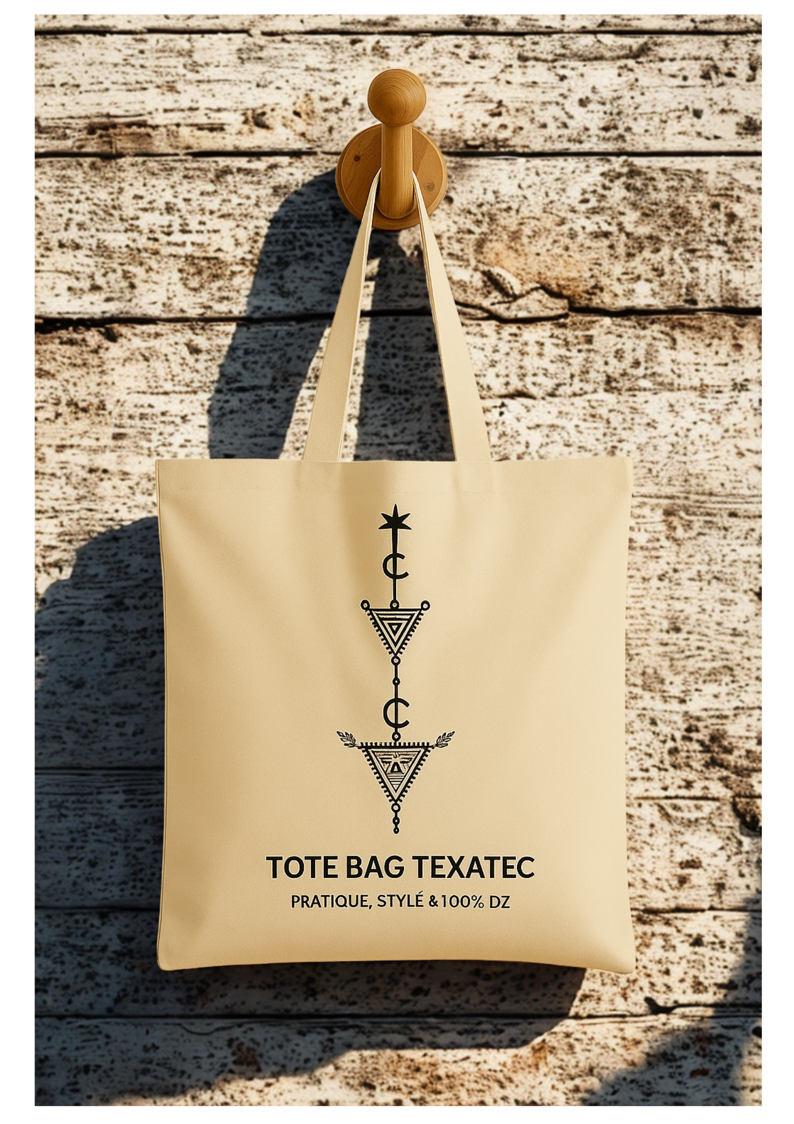Tote Bag toile beige