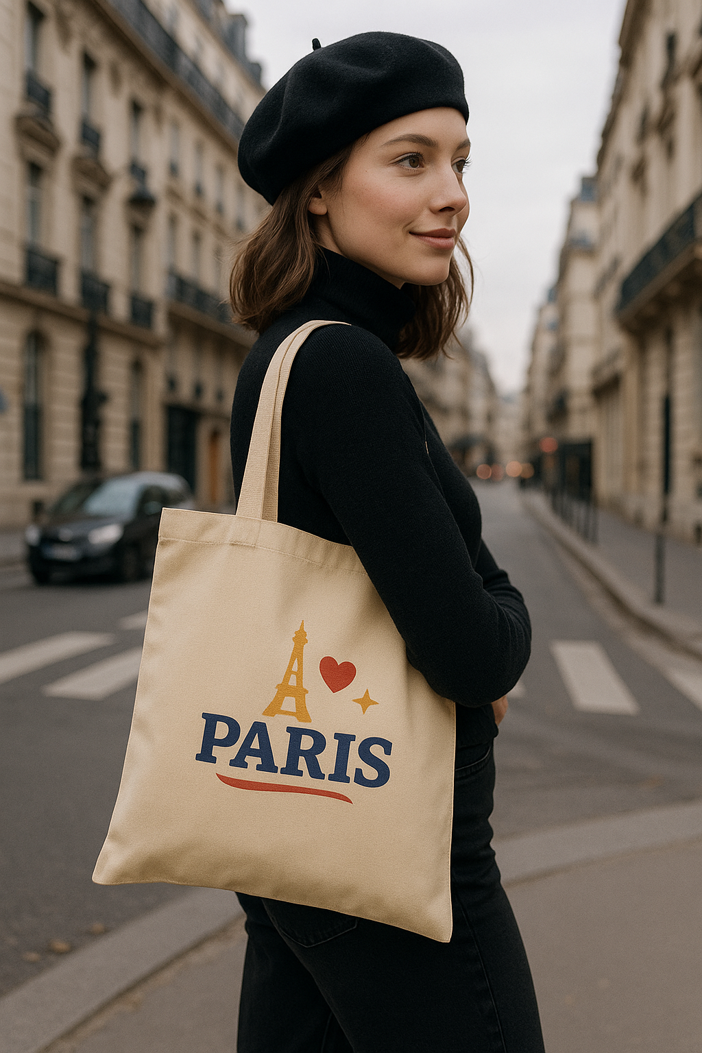 Tote Bag toile beige