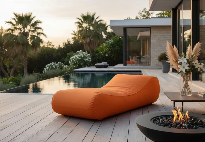 Espreguiçadeira Bonari 80cm Impermeável Outdoor