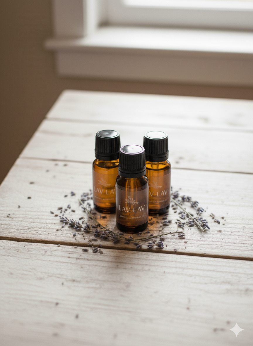 Olejek lawendowy 3 szt.