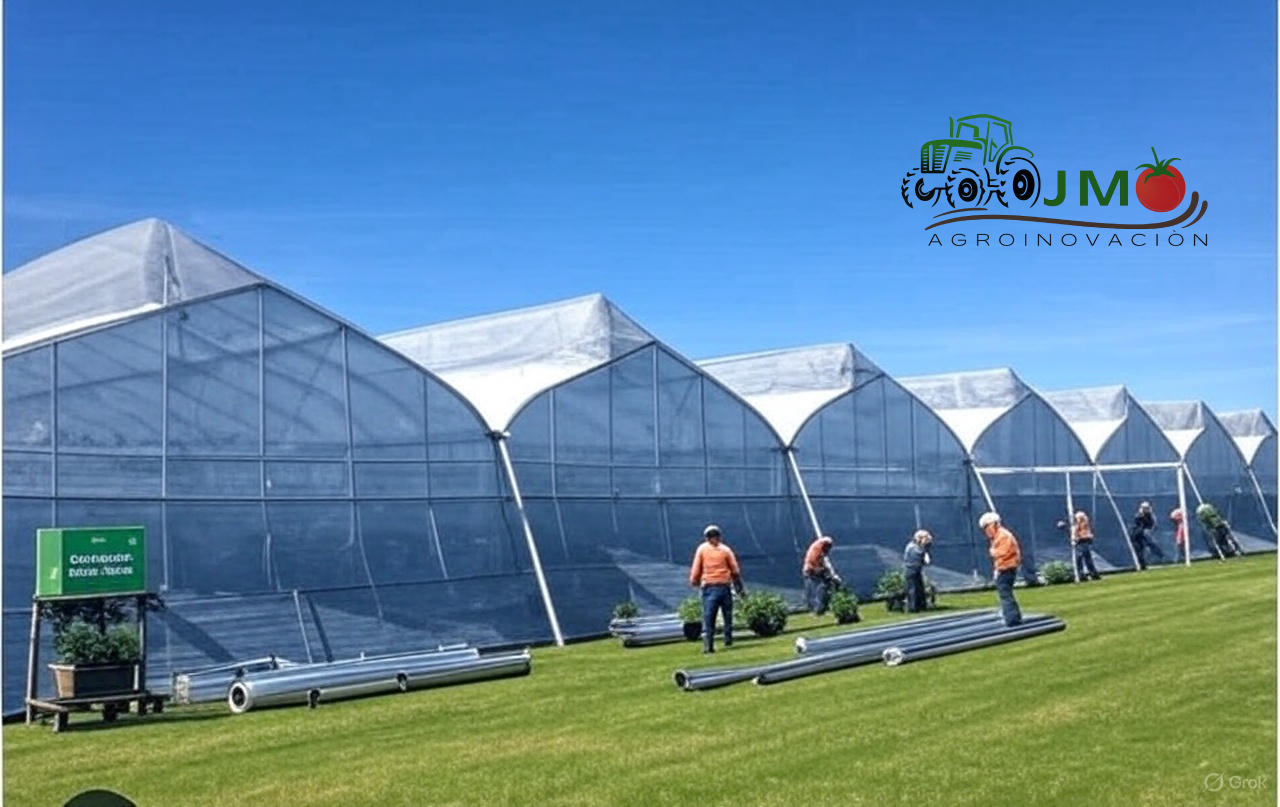 Construcción de Invernaderos.