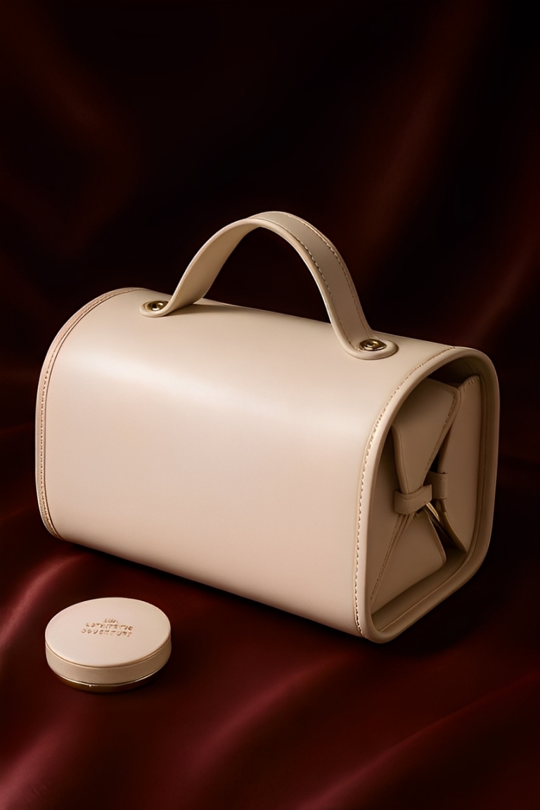 The Lixe™ – Trousse de make-u^p élégant Pliable Grande Capacité 