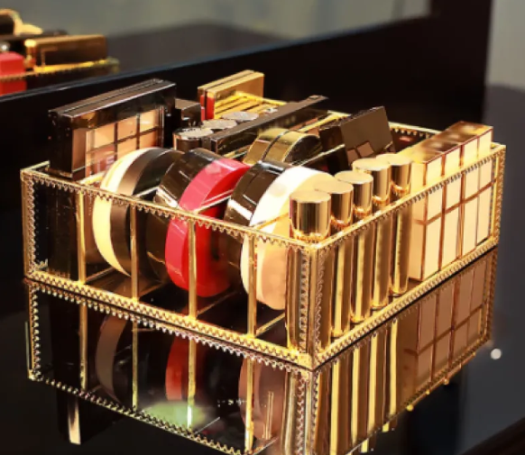 The Lixe™ – Luxe Glazen Beauty Organizer