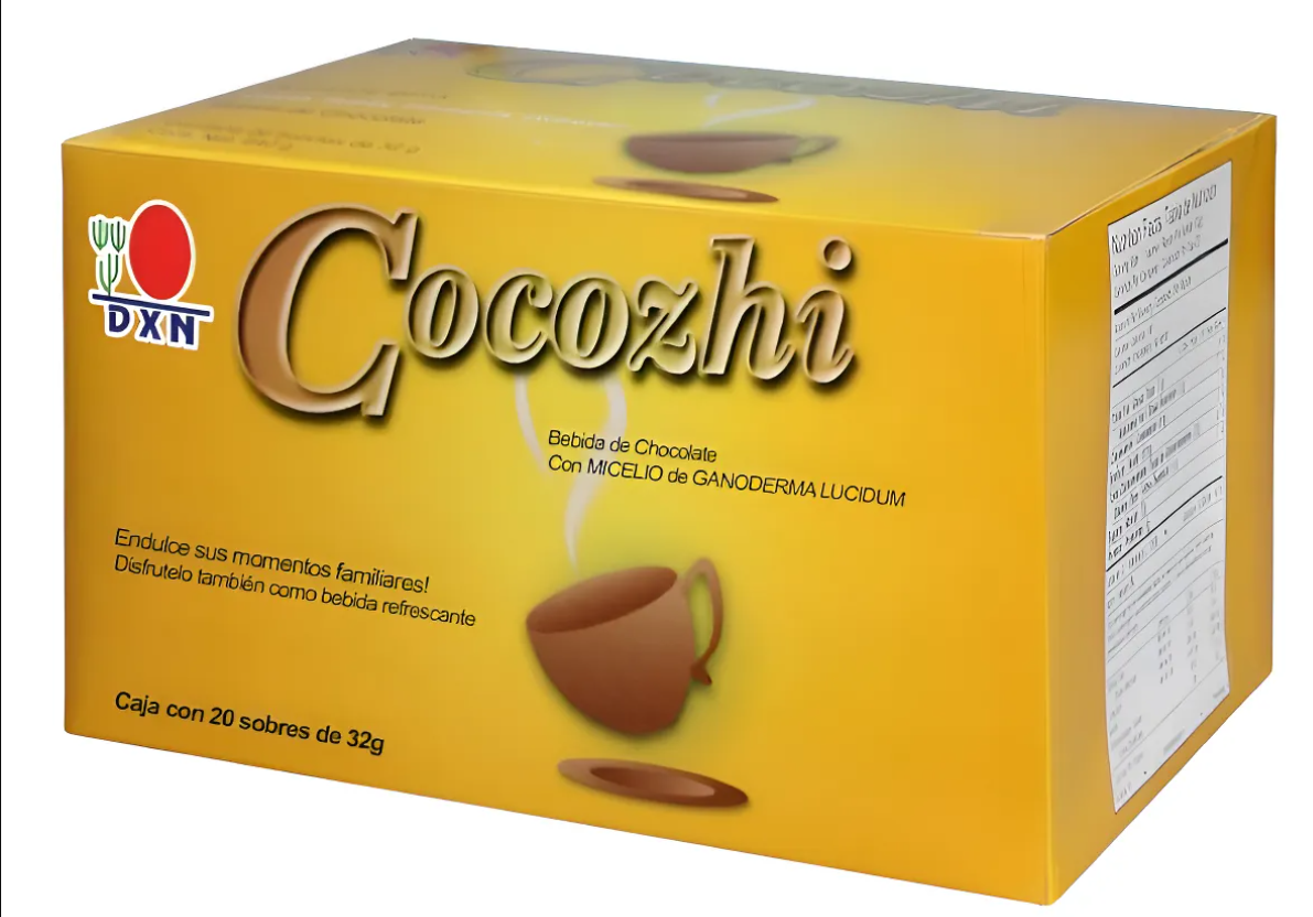 Bebida de Cacao con Extracto Natural de Ganoderma