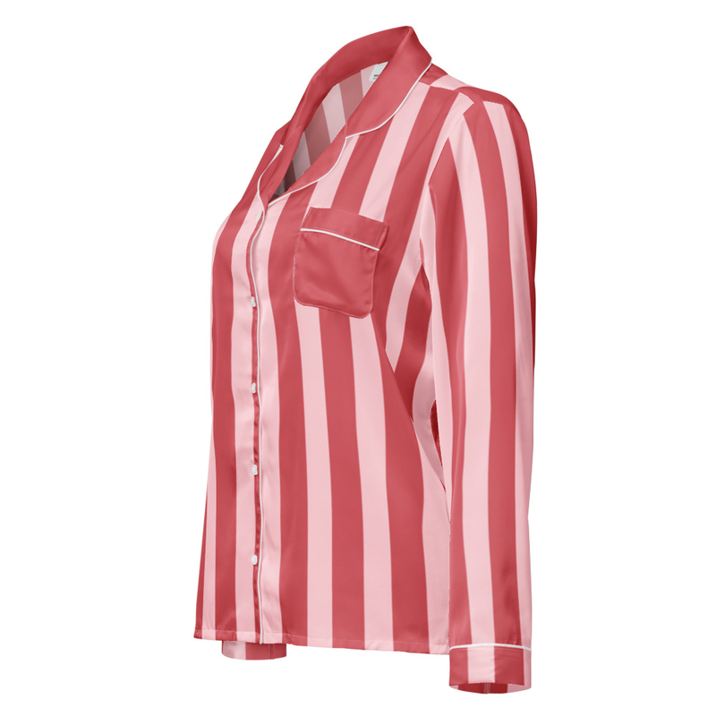 Candy Cane Pajama Long sleeve Top