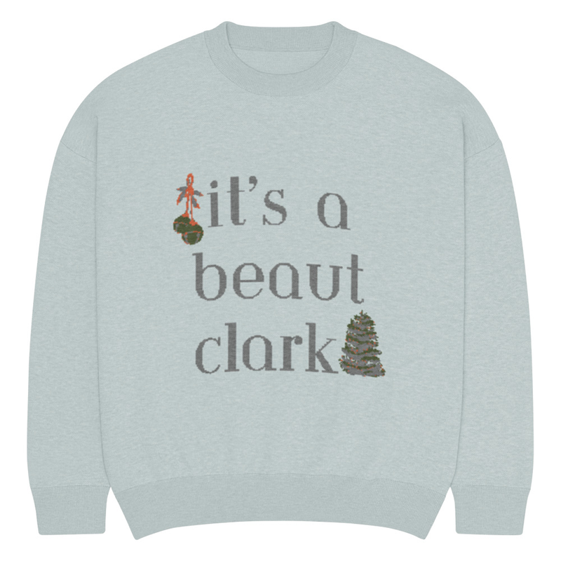 Its A Beaut knitted crew neck sweater