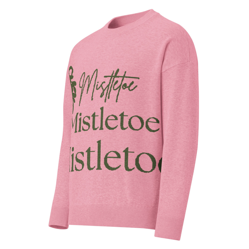 Mistletoe knitted crew neck sweater