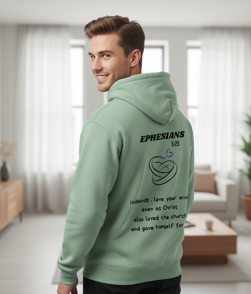 Faith & Love: His and Hers Bible Verse Matching Hoodies – Engagement or Wedding Gift