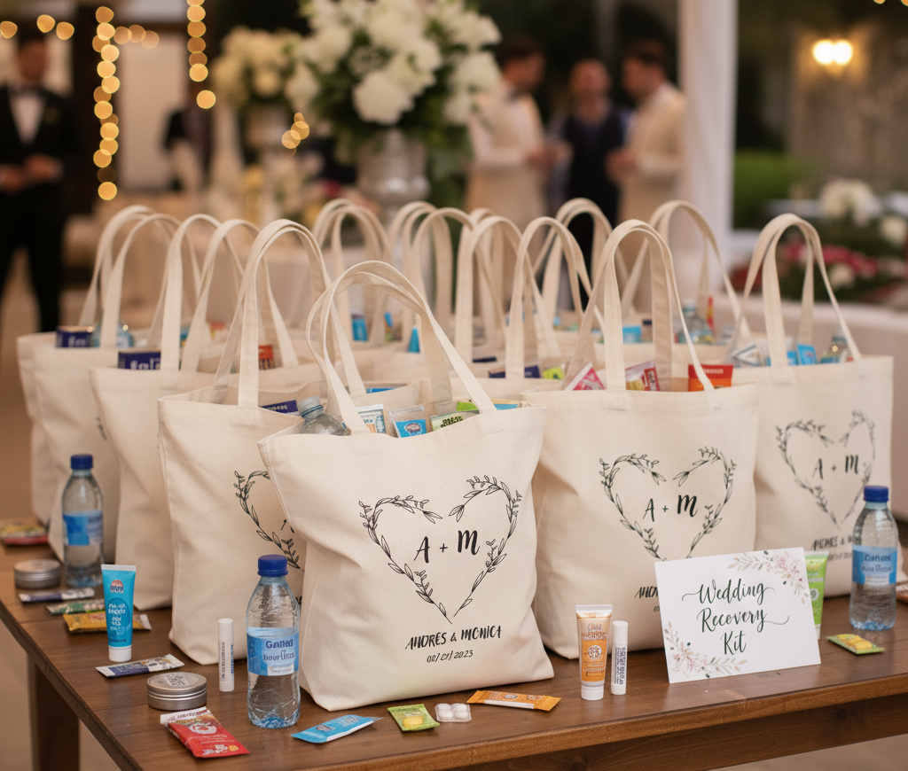 The Ultimate Tote Bag Wedding Survival Kit!