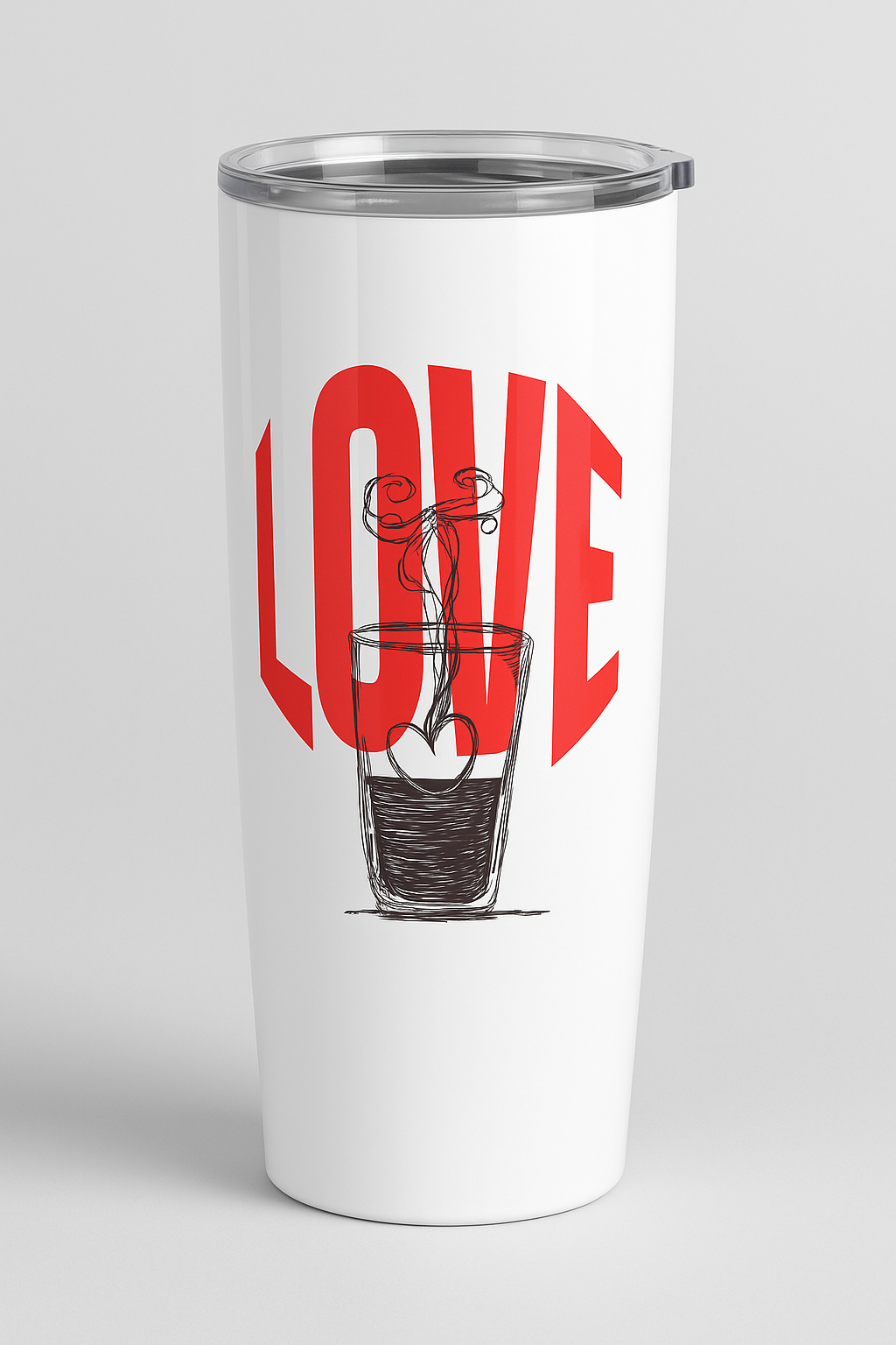 LOVE Art Tumbler