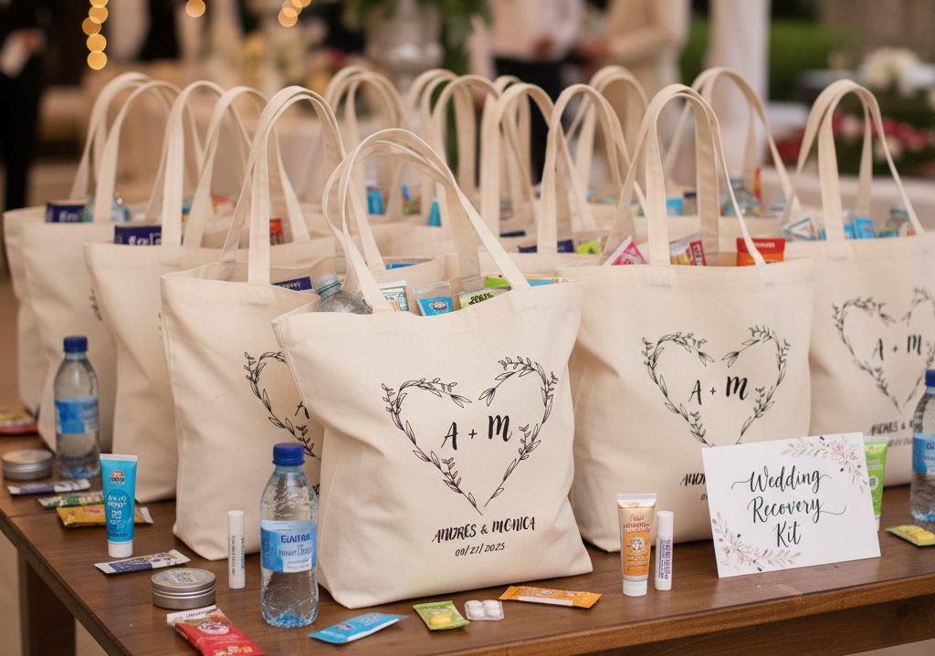 The Ultimate Tote Bag Wedding Survival Kit!