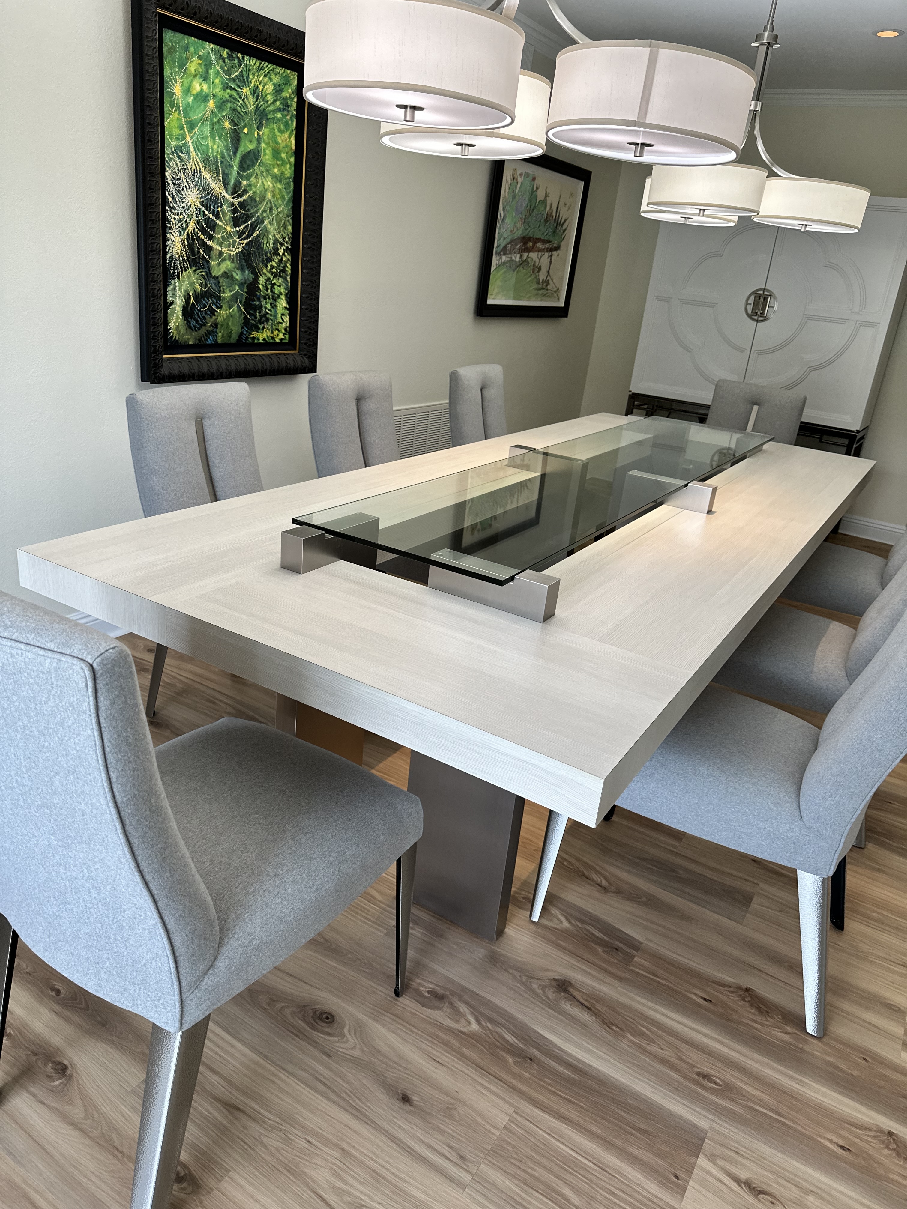Modern squaew Dining Table 