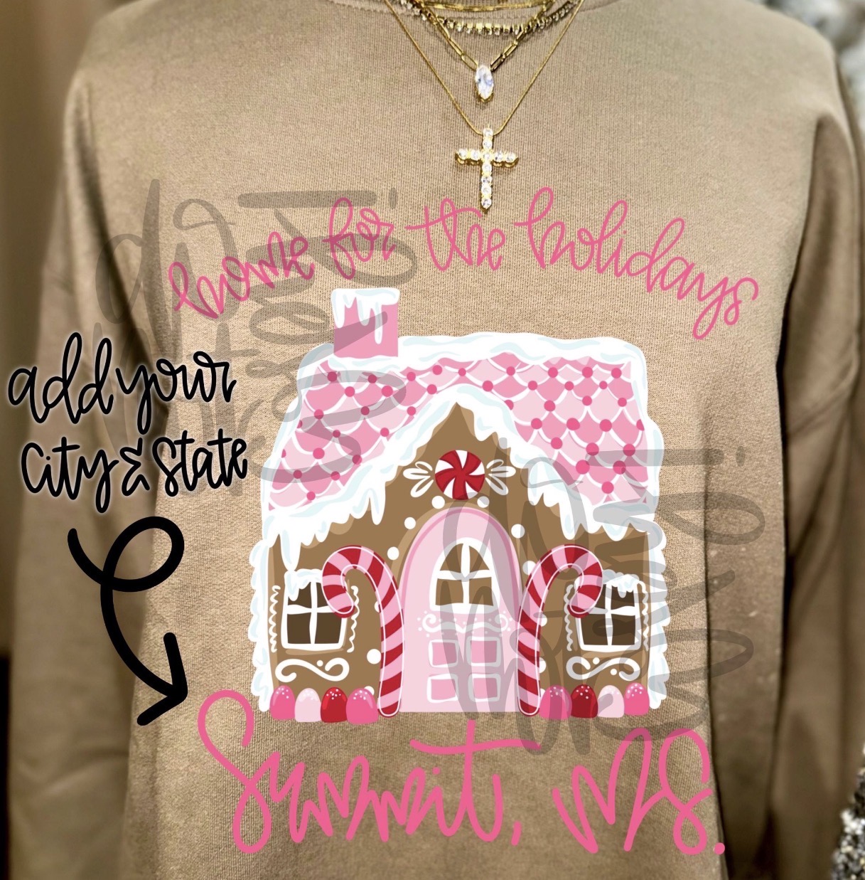 Home for the Holidays Gingerbread House 