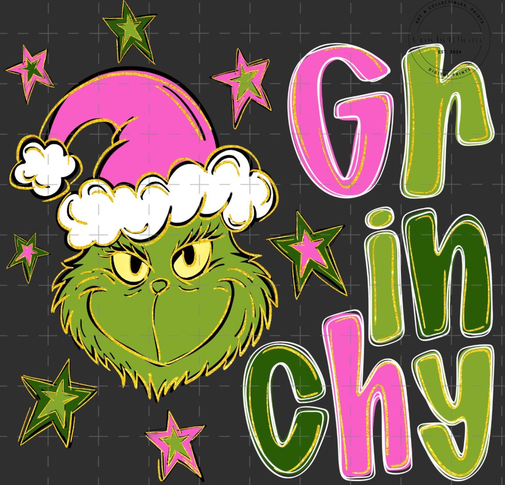Pink Grinchy 🩷💚