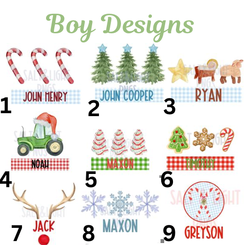 Boy Christmas Designs 🎄🎅🏻
